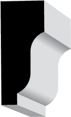 DL286 Shingle Moulding